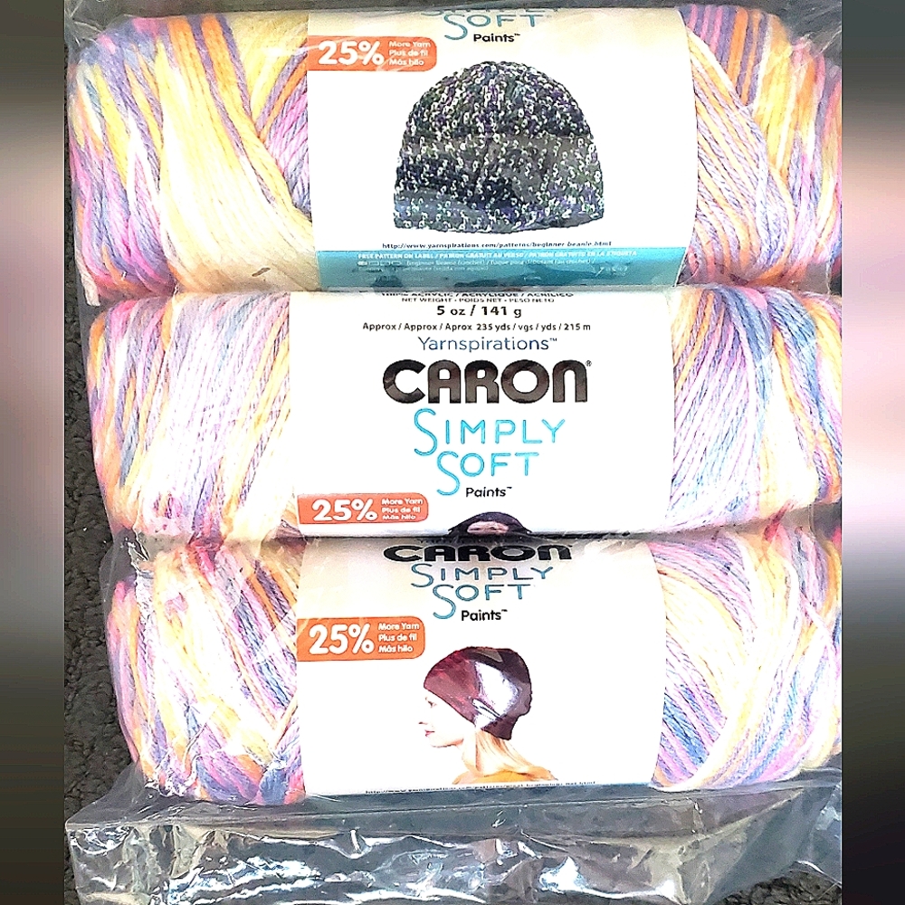 Caron Simply Soft Baby Brights yarn